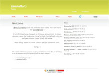 Tablet Screenshot of manatlan.com